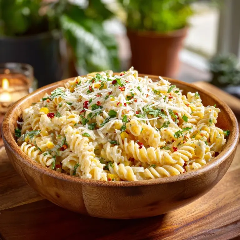 Street Corn Pasta Salad Recipe