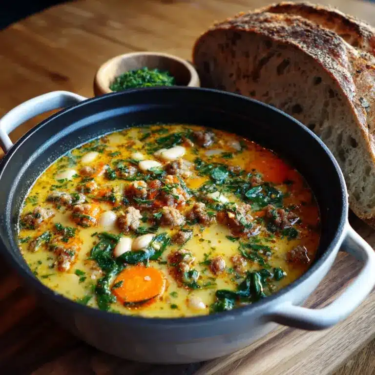 Tuscan White Bean Soup Recipe