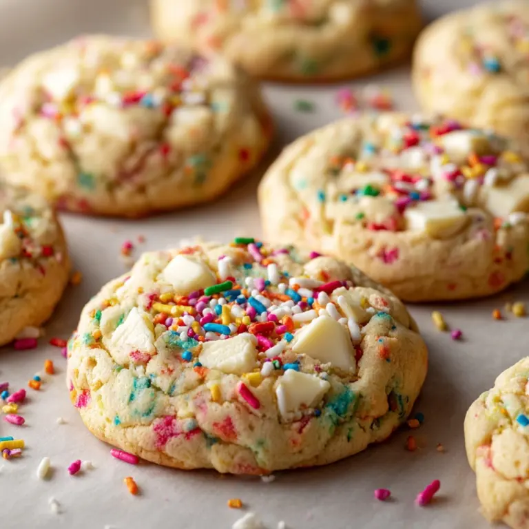 Birthday Cake Cookies Recipe