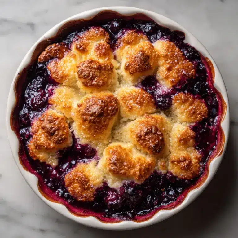 Homemade Kentucky Blackberry Cobbler Recipe