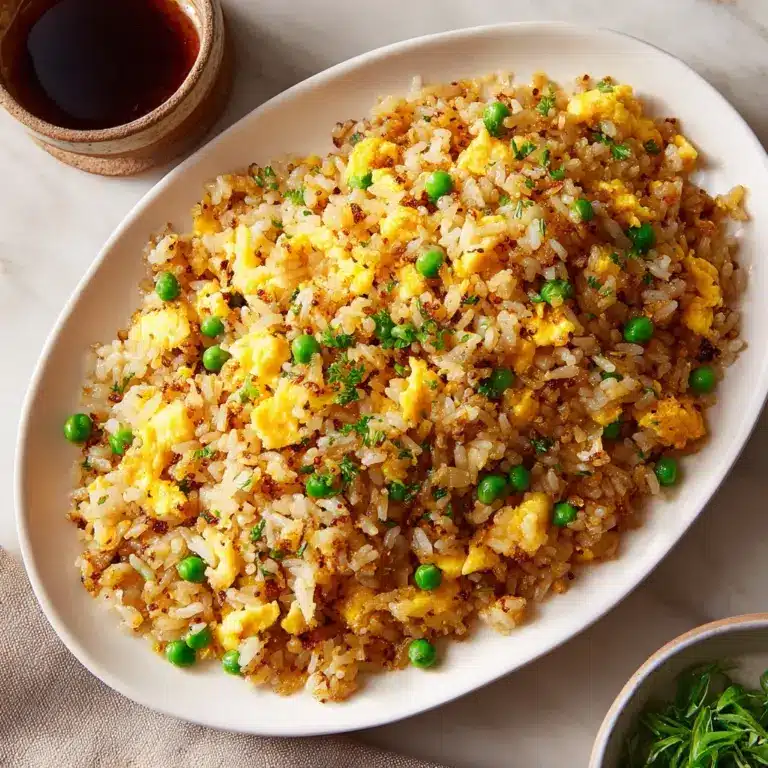 10-Minute Easy Egg Fried Rice (Only 6 Ingredients!) Recipe