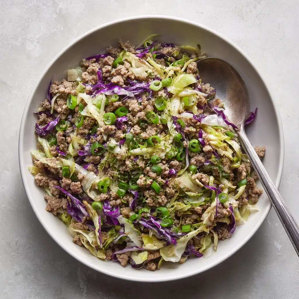 Egg Roll Bowls with Chicken and Cabbage Recipe