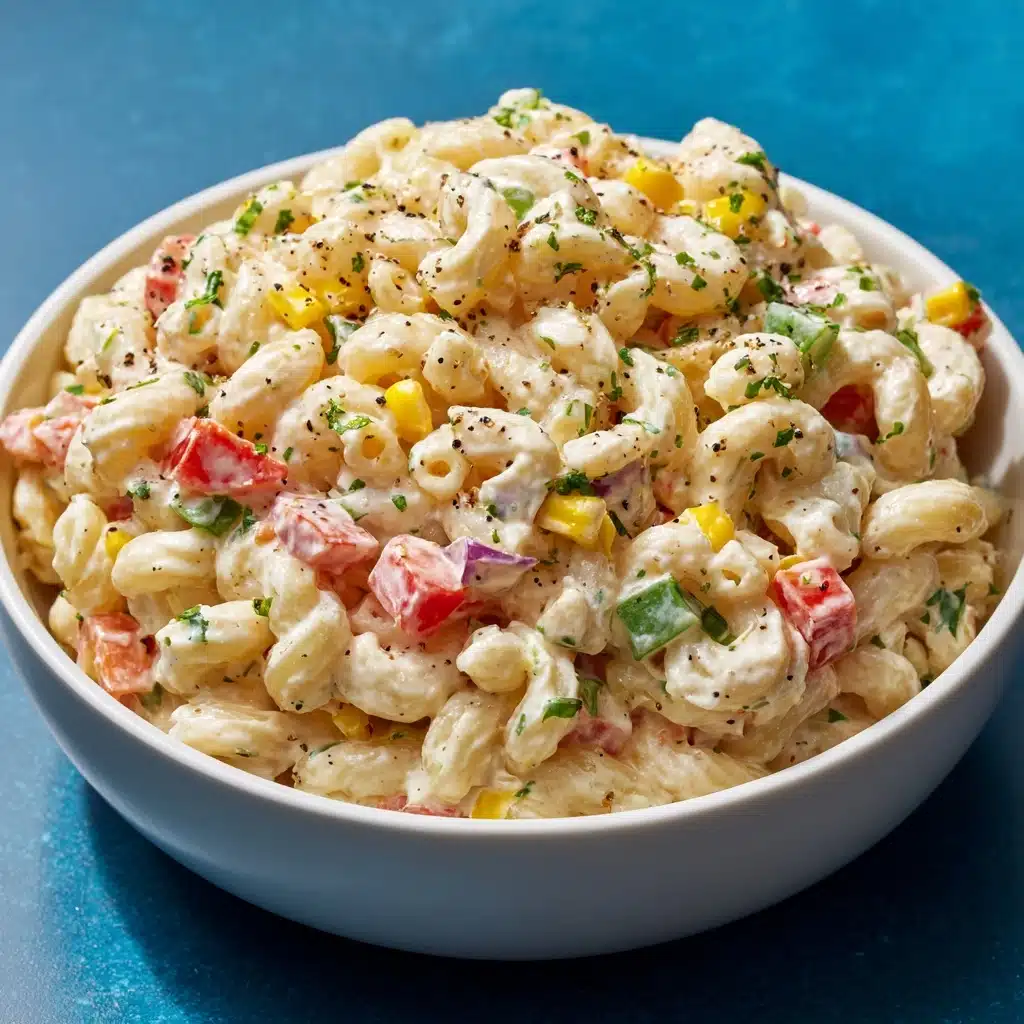 Chicken Macaroni Salad Recipe - Recipe Image