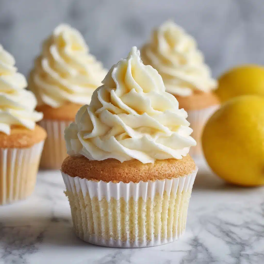 Lemon Cupcakes Recipe - Recipe Image