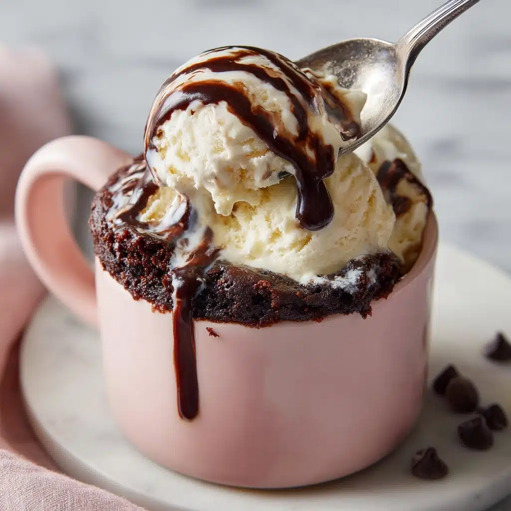Microwave Mug Brownie Recipe - Recipe Image