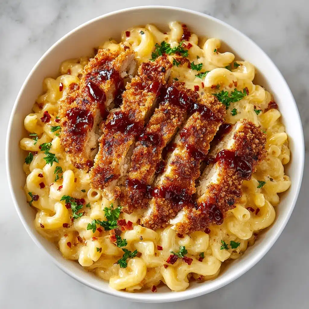 Honey Pepper Chicken Mac and Cheese Recipe