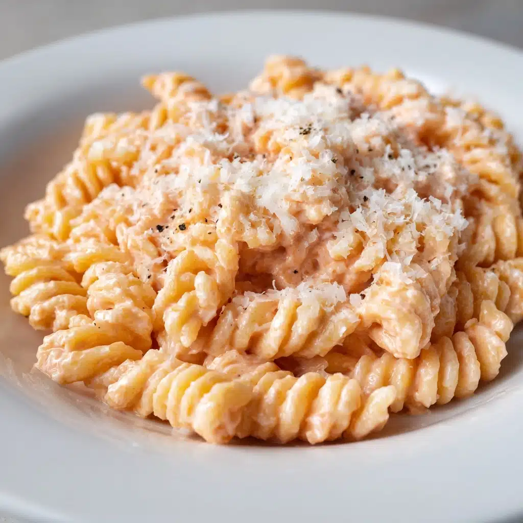 Creamy Cottage Cheese Pasta (Gluten Free, High Protein) Recipe - Recipe Image
