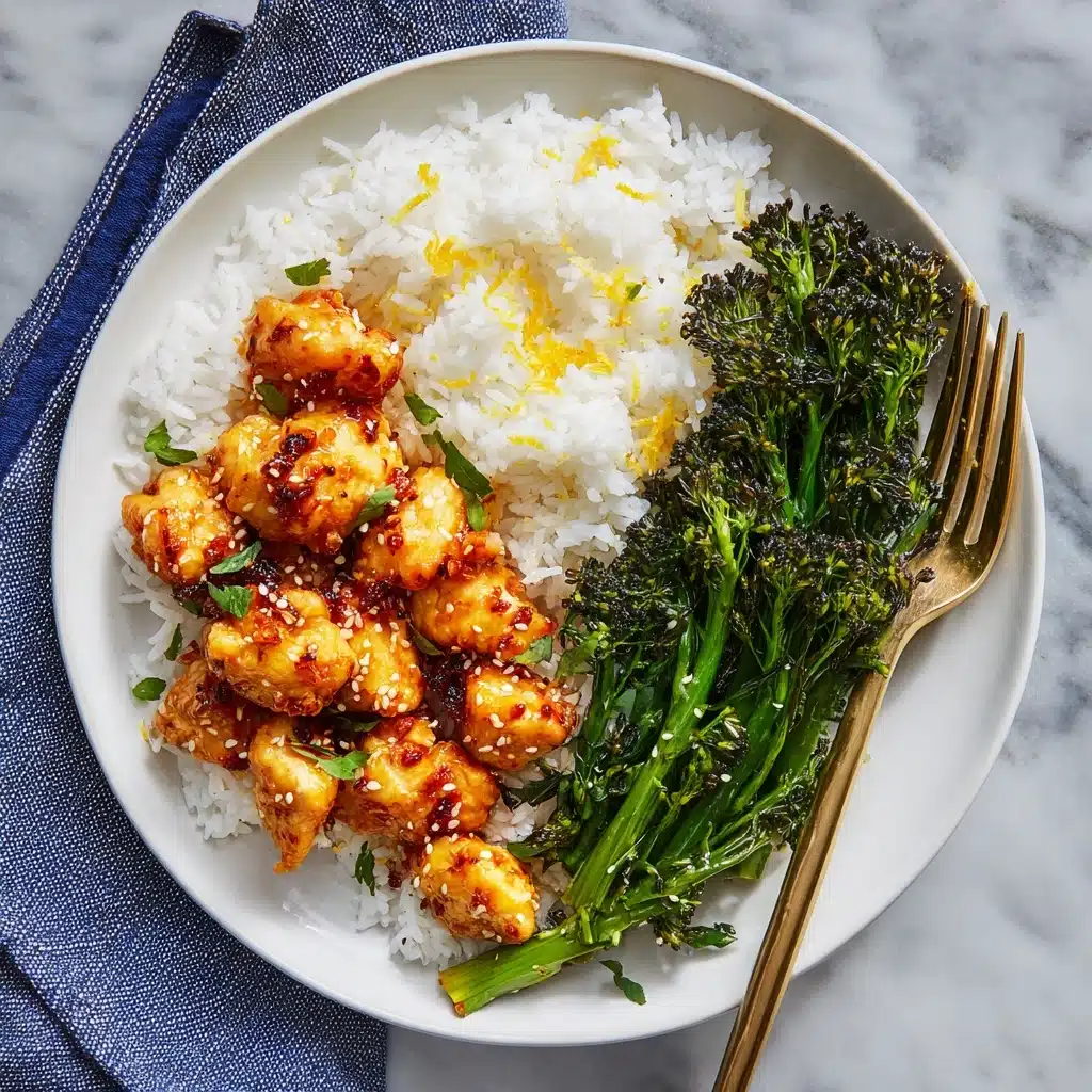 Healthy Orange Chicken Recipe - Recipe Image
