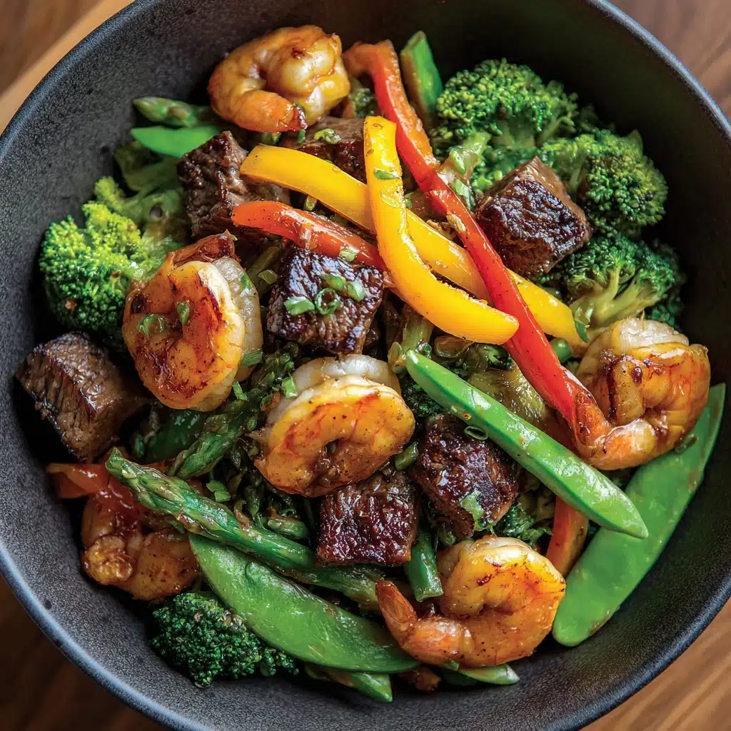 STEAK AND SHRIMP STIR FRY Recipe - Recipe Image
