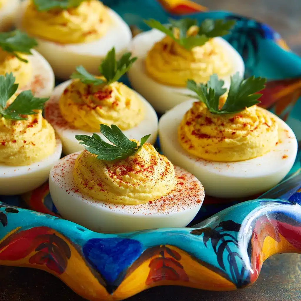 Mom’s Classic Southern Deviled Eggs Recipe - Recipe Image