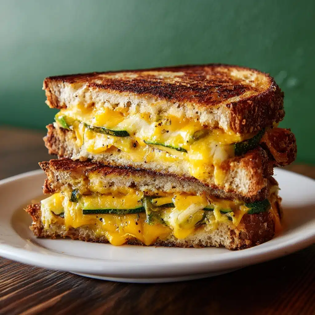 Zucchini Grilled Cheese Recipe - Recipe Image