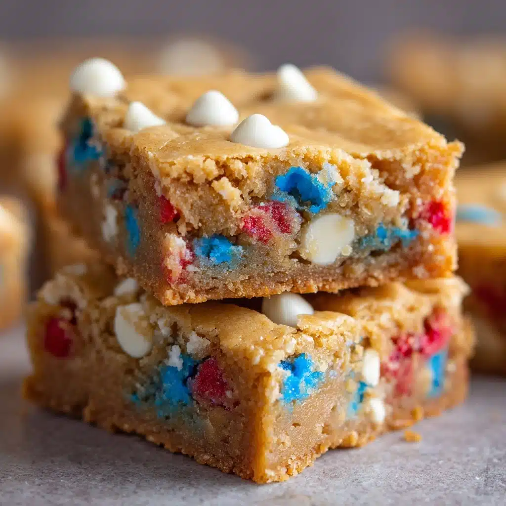 4th of July Cake-Mix Cookie Bars Recipe - Recipe Image