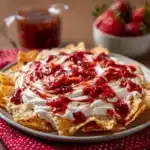 Strawberry Cheesecake Nachos Recipe