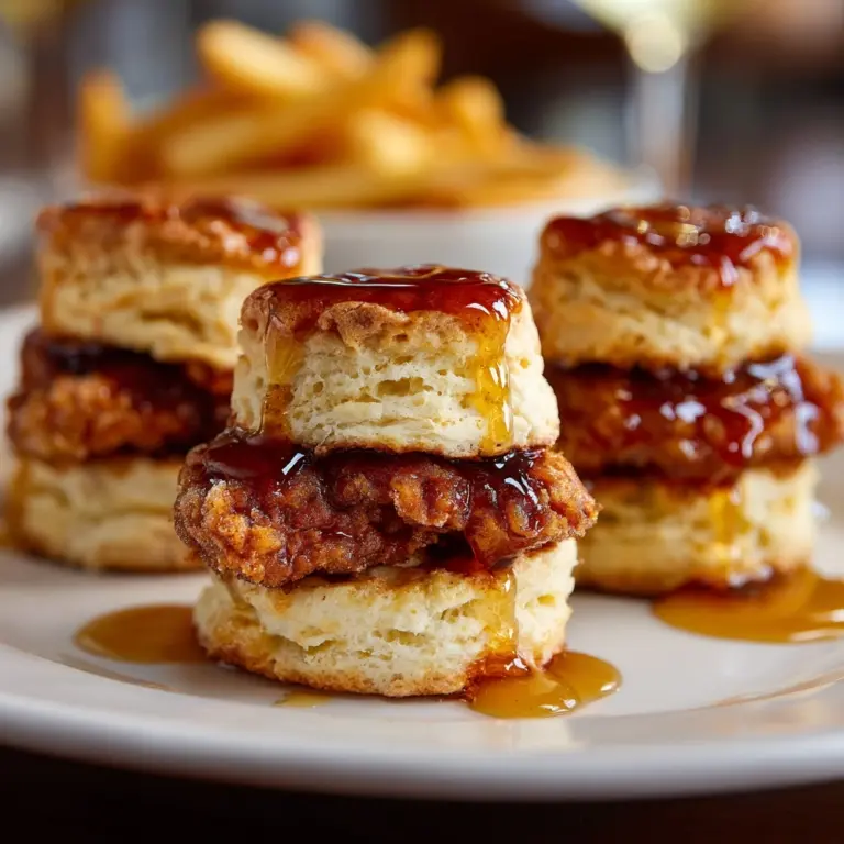 Hot Honey Chicken Biscuits Recipe