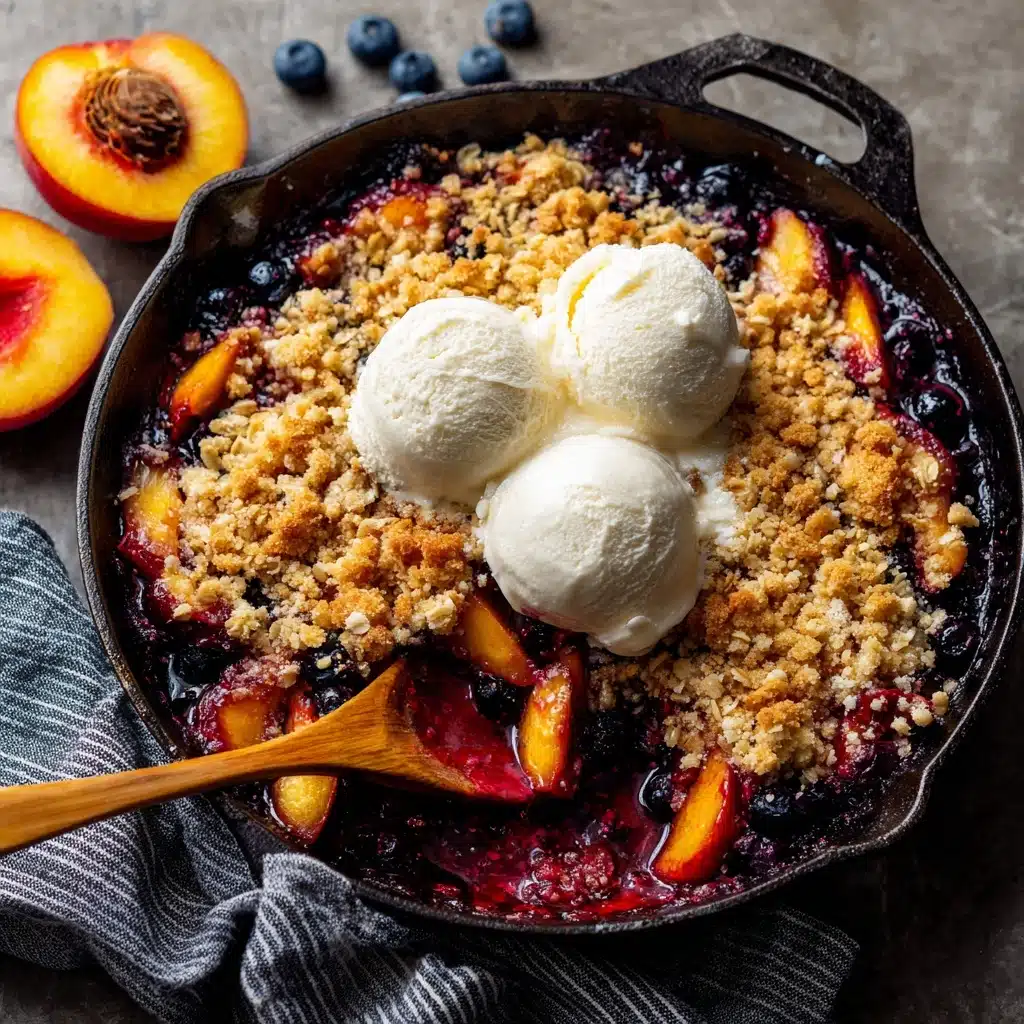 Blueberry Peach Crumble Recipe