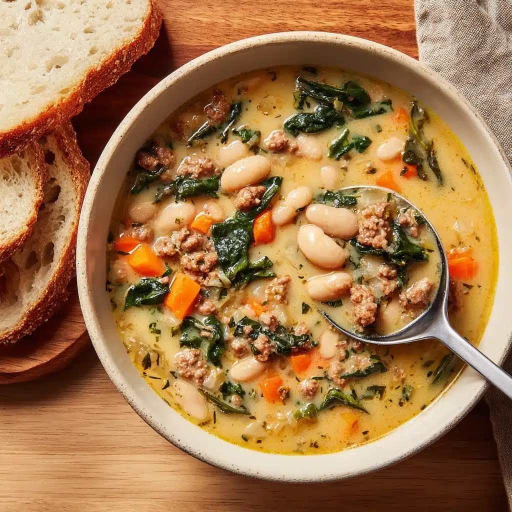 Tuscan White Bean Soup Recipe