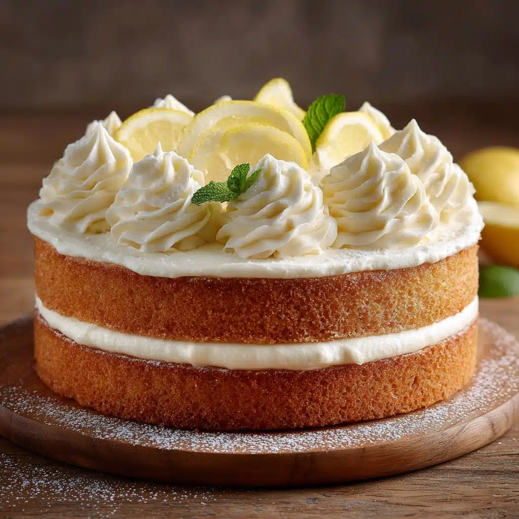 Top 1 Italian Lemon Cream Cake : Irresistible and Luscious Recipe
