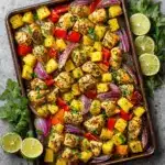 Hawaiian Chicken Sheet Pan Meal Recipe
