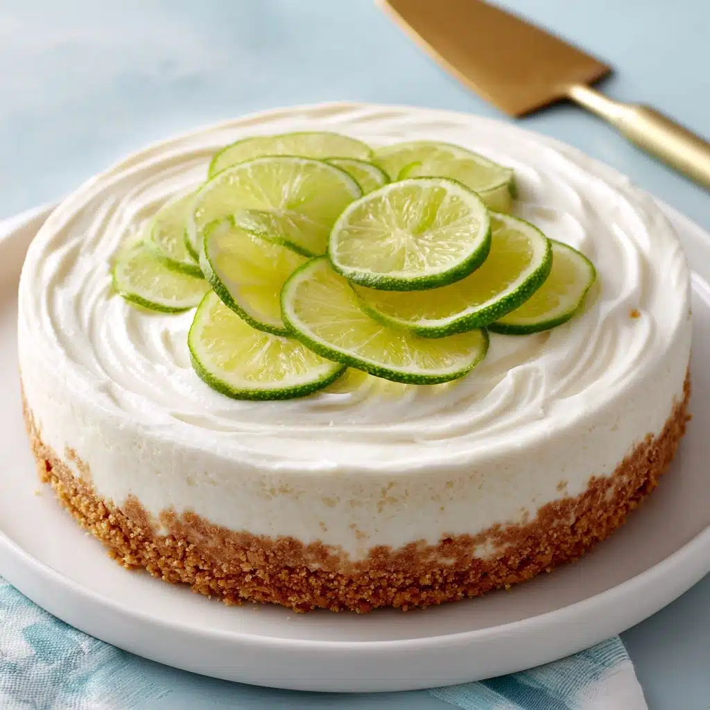 No-Bake Key Lime Cheesecake Recipe - Recipe Image