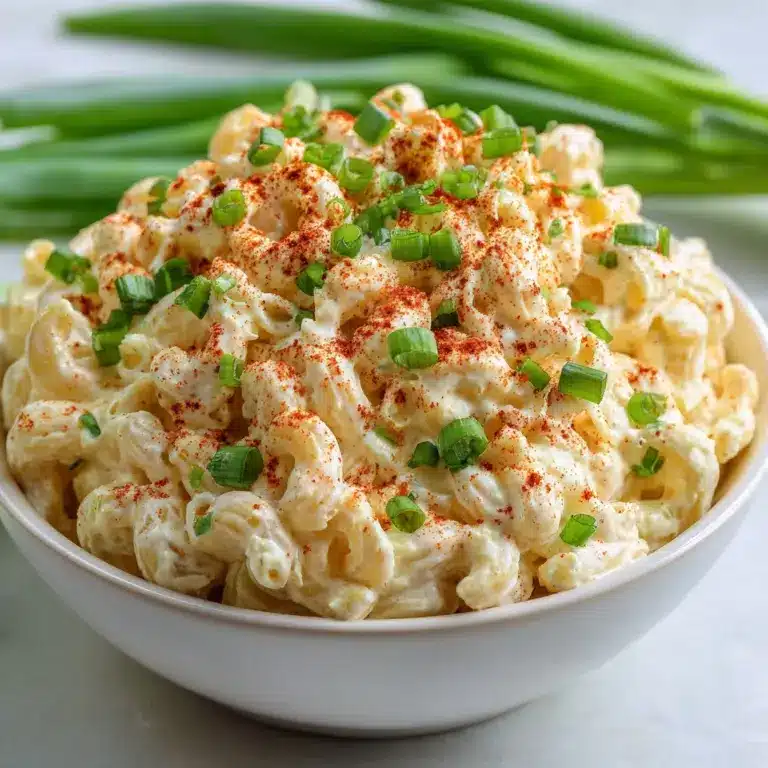 Deviled Egg Pasta Salad Recipe