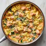 Creamy Salmon Tortellini Recipe