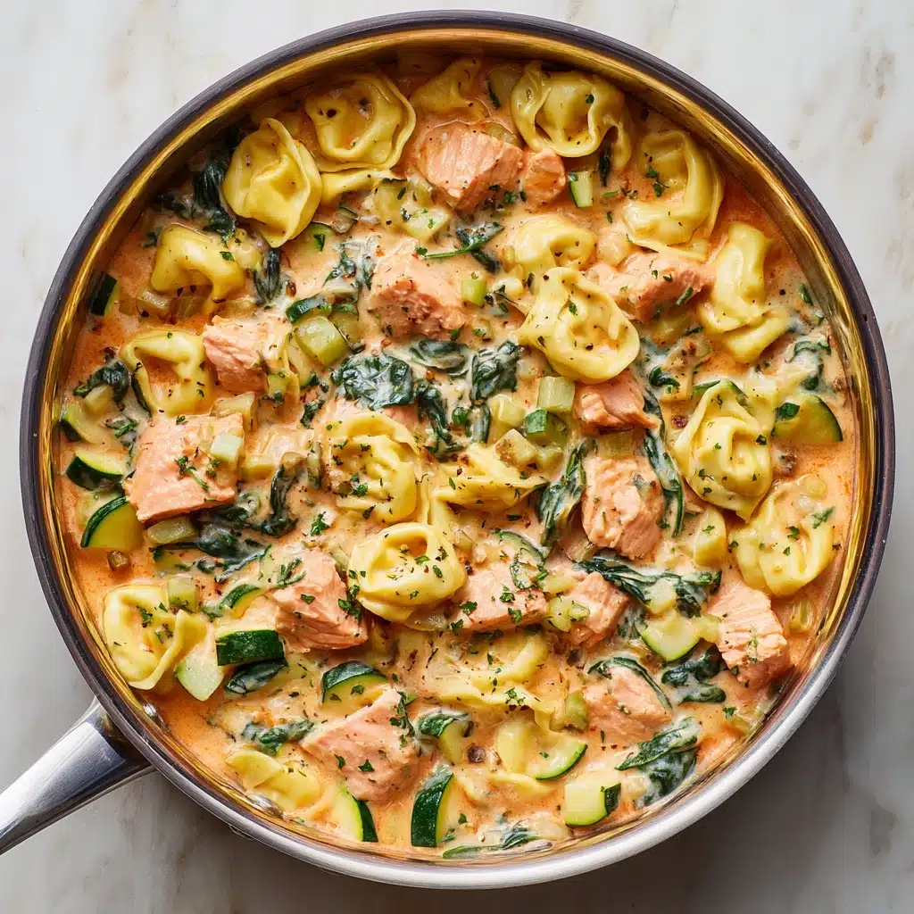 Creamy Salmon Tortellini Recipe