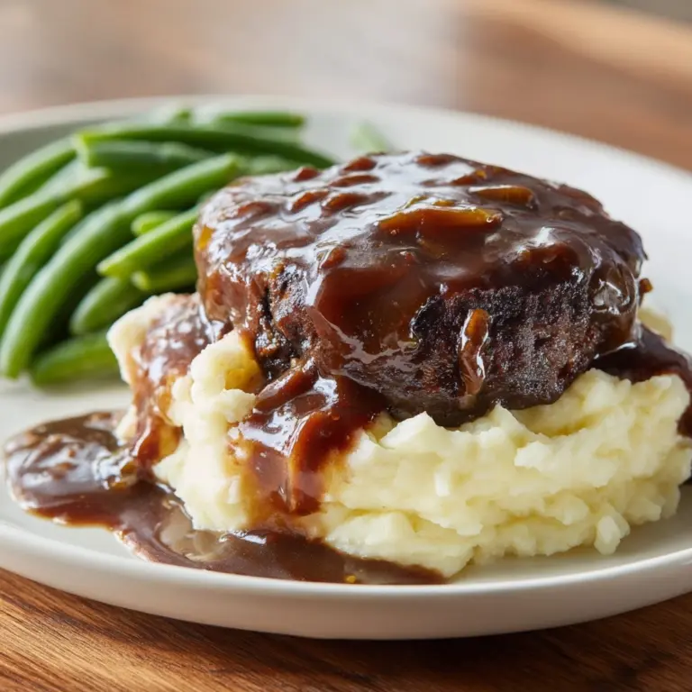 Easy Salisbury Steak Recipe
