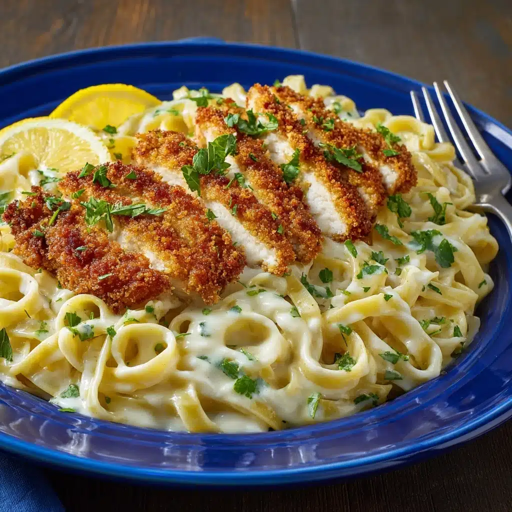 Creamy Lemon Chicken Pasta Recipe - Recipe Image