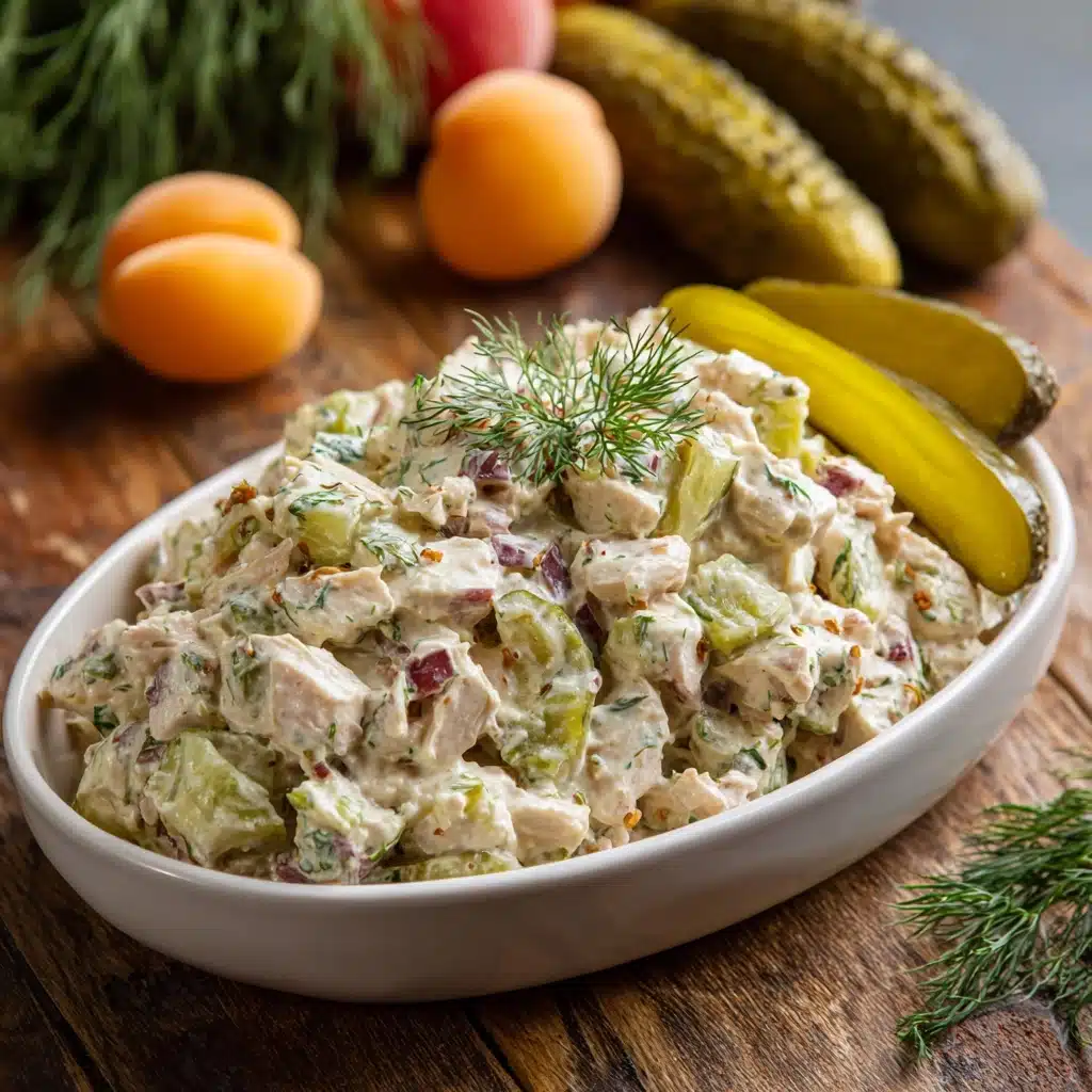 Dill Pickle Chicken Salad Recipe