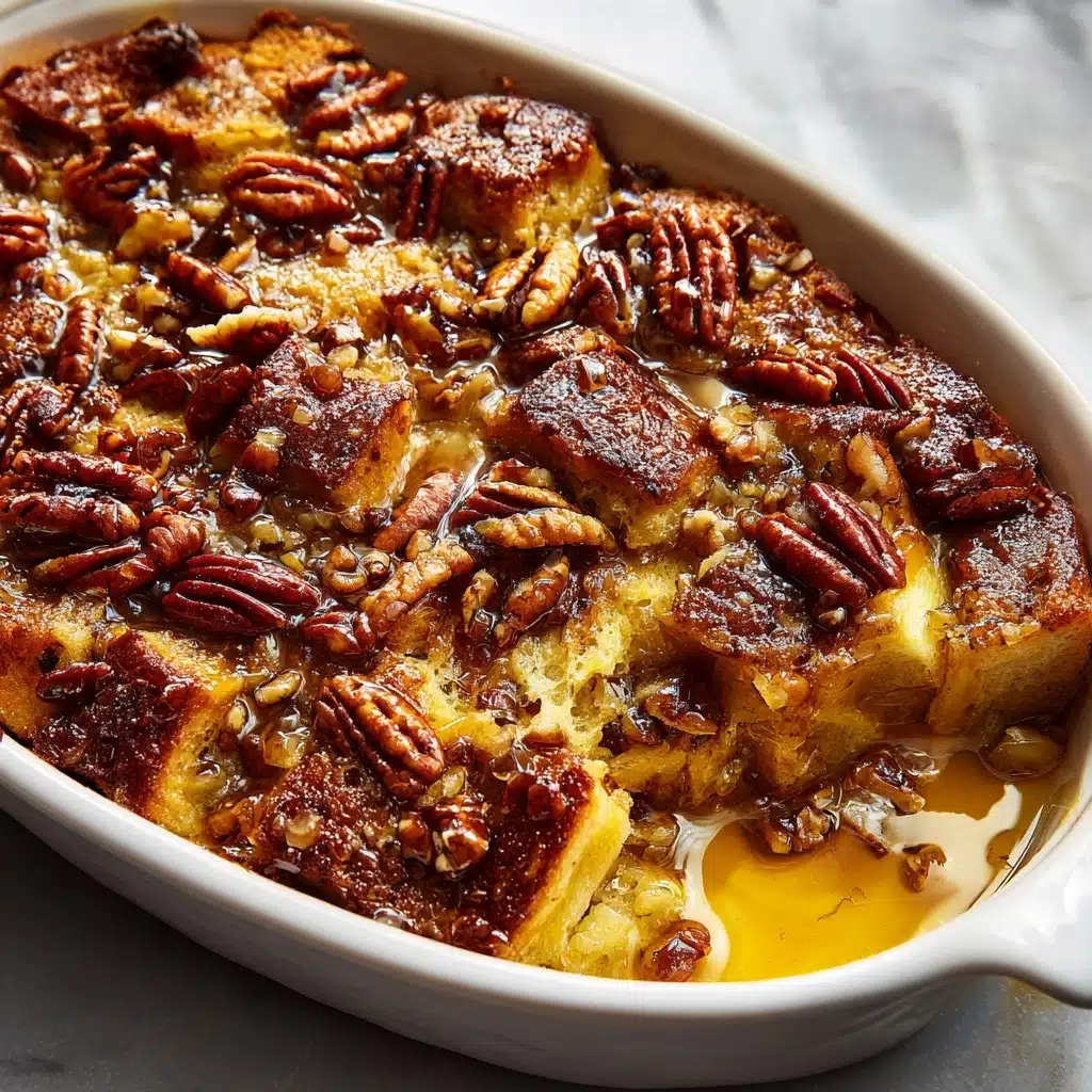 Pecan Pie Bread Pudding Recipe
