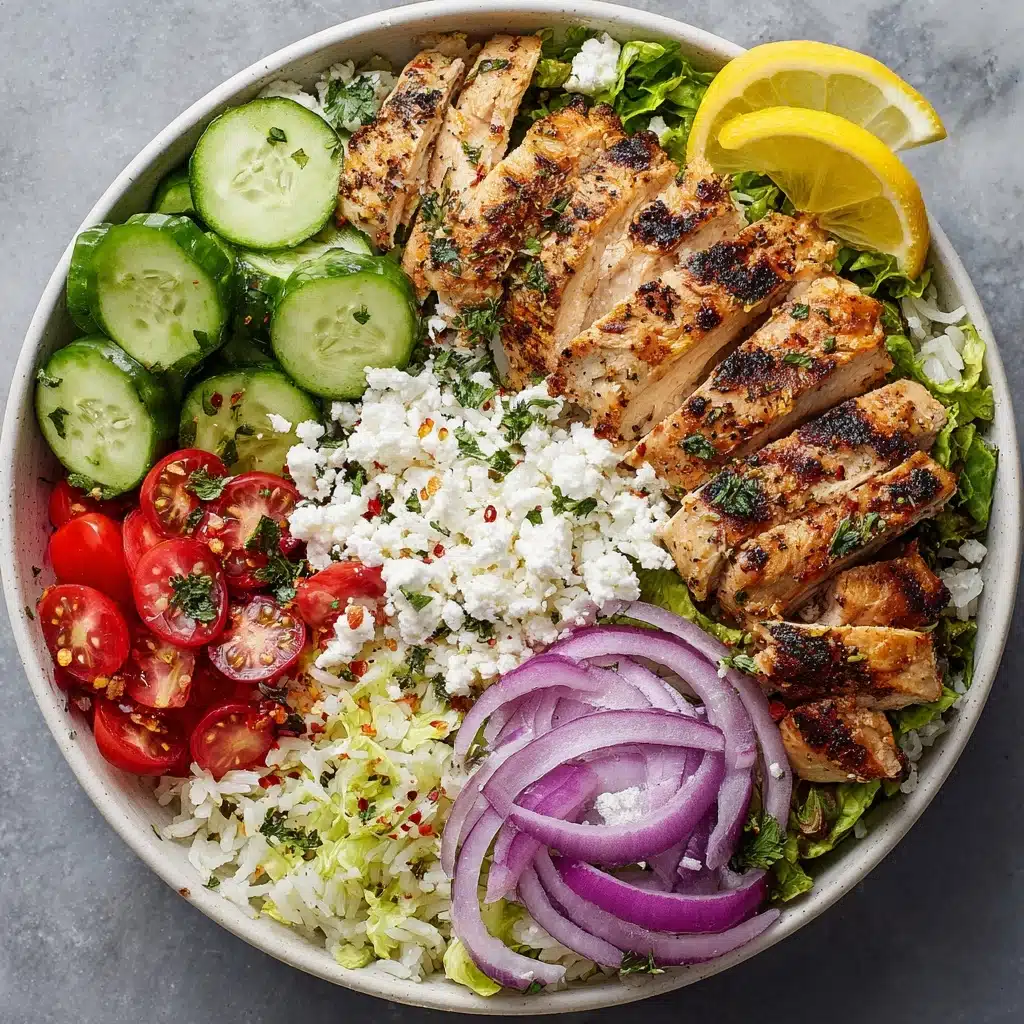 Greek Chicken Bowls Recipe - Recipe Image