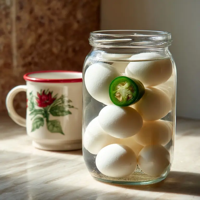 Spicy Cajun Pickled Quail Eggs Recipe