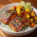 Chili Lime Salmon Bowls Recipe
