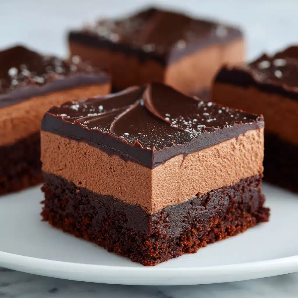 Chocolate Mousse Brownies Recipe - Recipe Image