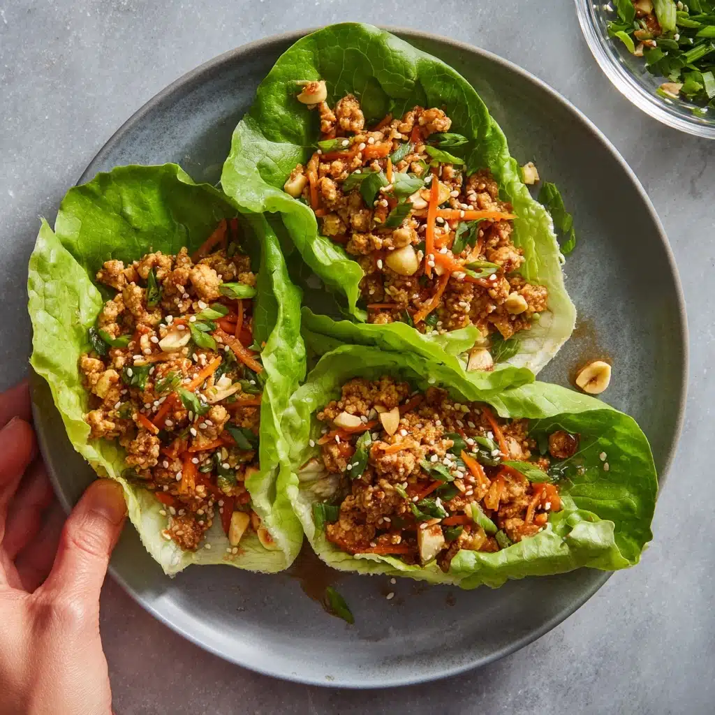 Thai Chicken Lettuce Wraps Recipe - Recipe Image