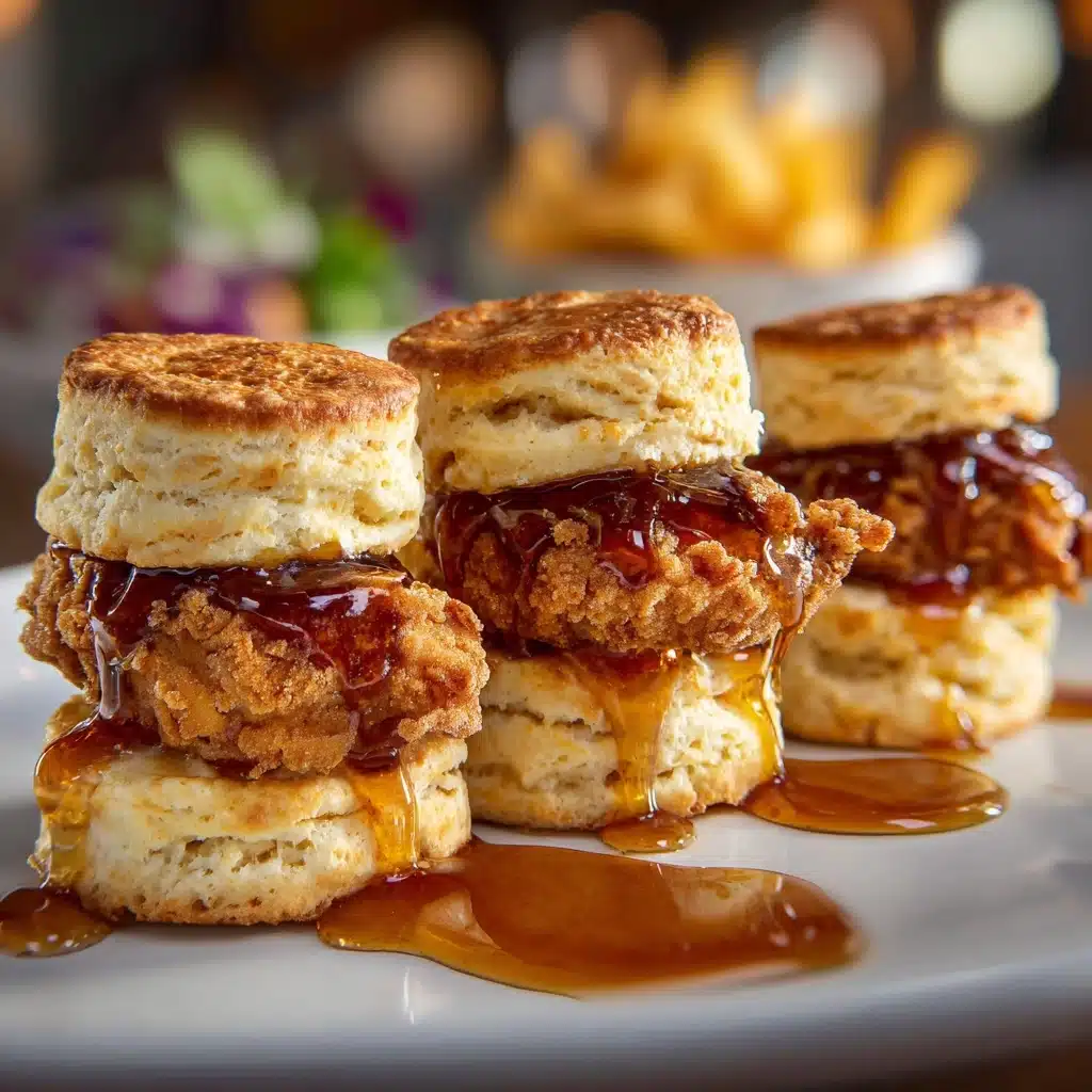 Hot Honey Chicken Biscuits Recipe - Recipe Image