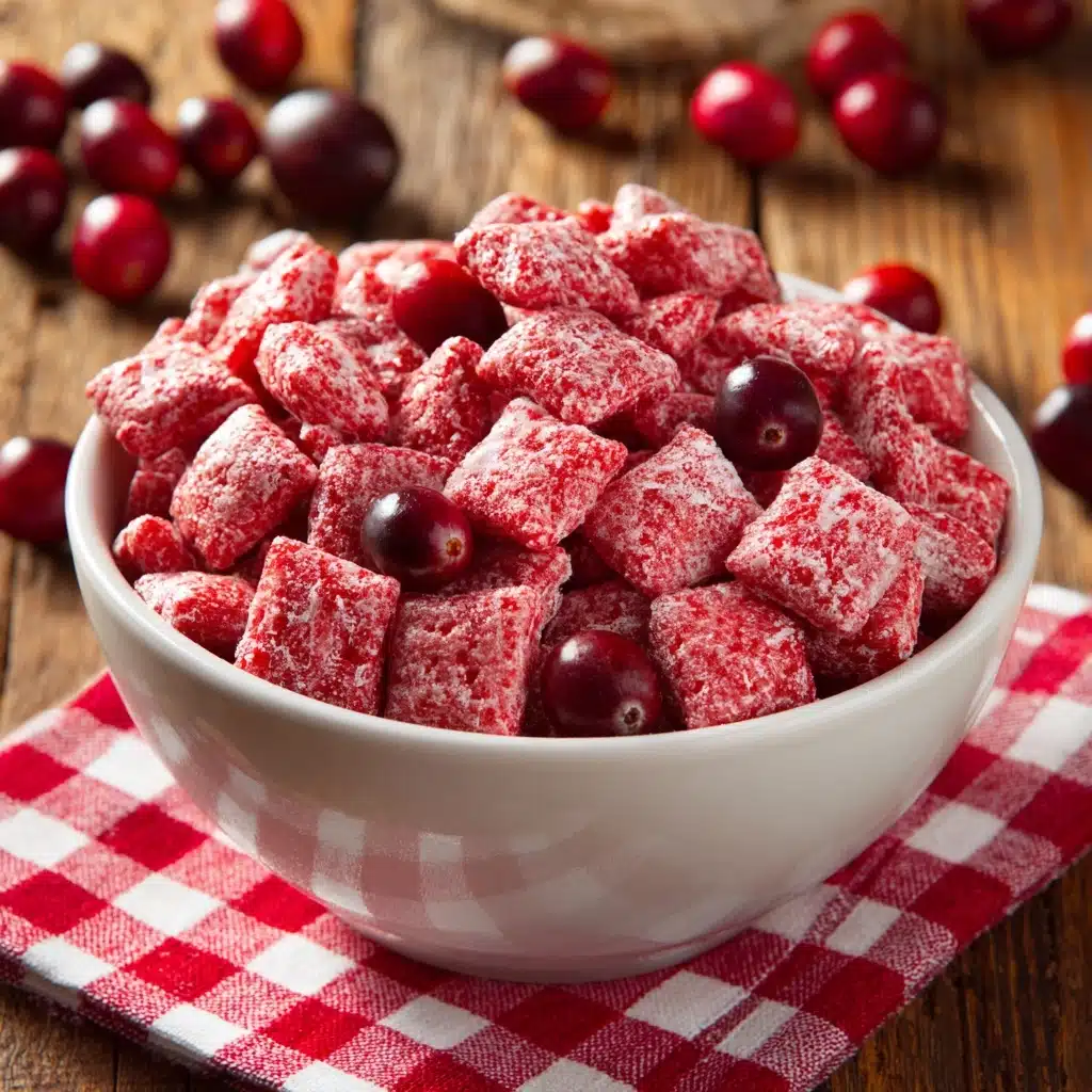 Cherry Cheesecake Puppy Chow Recipe - Recipe Image
