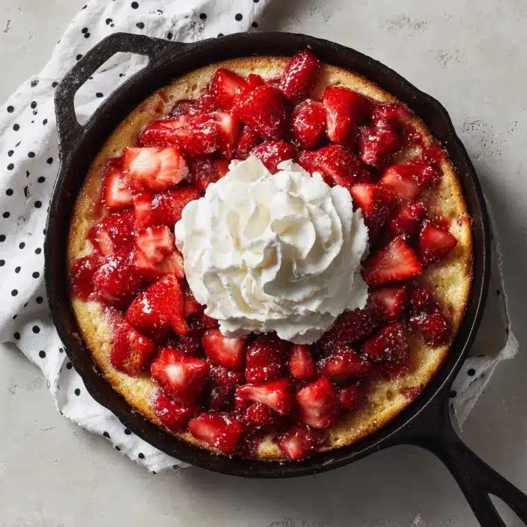 Skillet Strawberry Shortcake Recipe