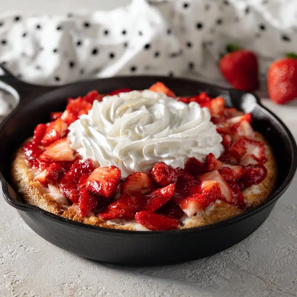Skillet Strawberry Shortcake Recipe - Recipe Image