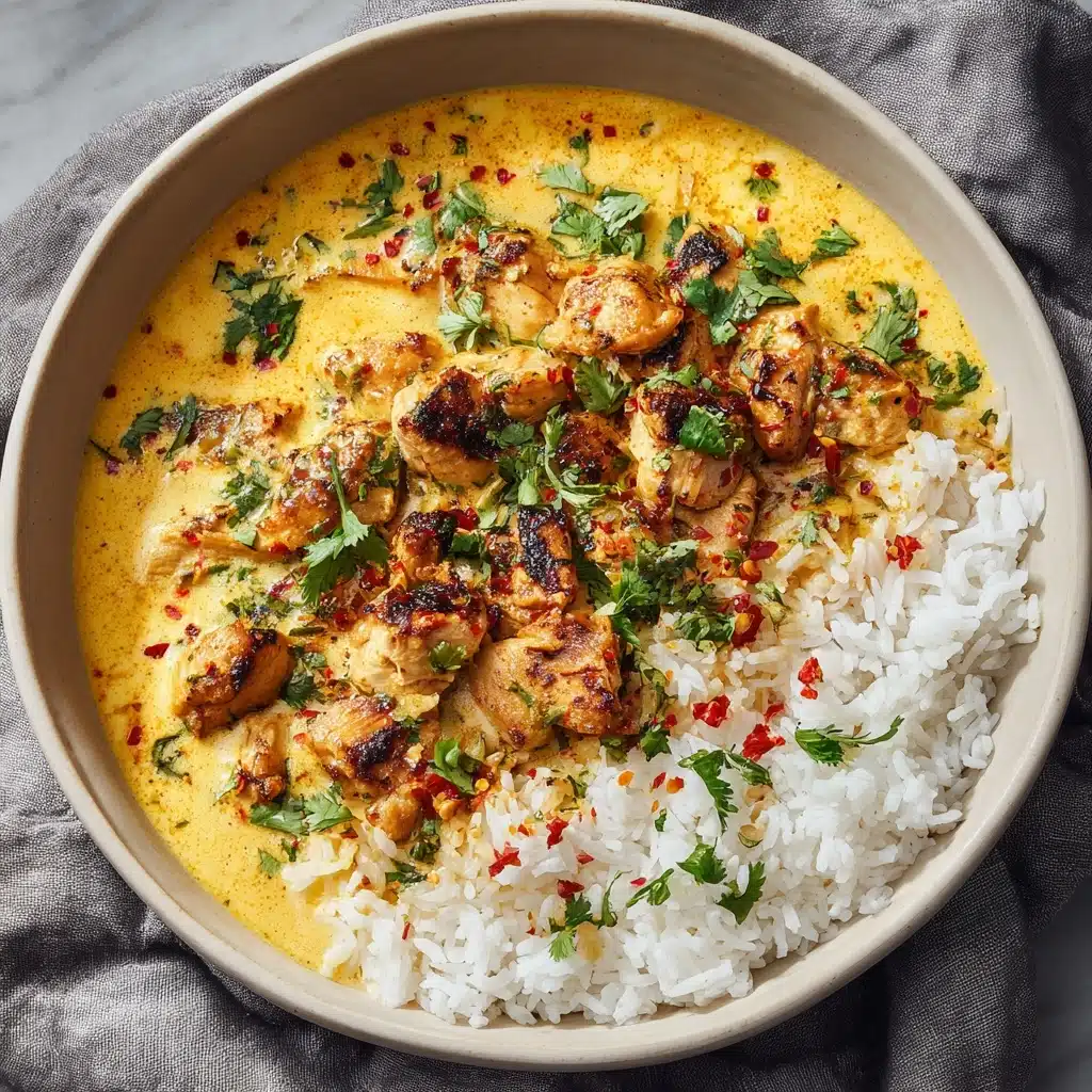 Creamy Smothered Chicken and Rice Recipe
