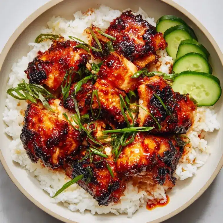 Sticky Sweet Chili Chicken Thighs in Air Fryer Recipe