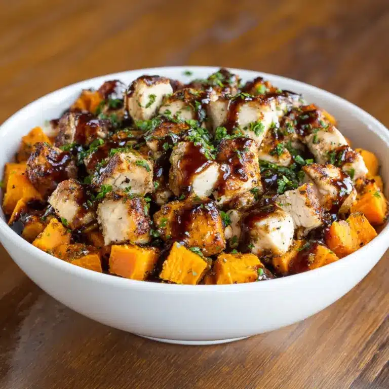 BBQ Chicken Sweet Potato Bowl Recipe