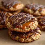 Peanut Butter Chocolate Caramel Cookies Recipe