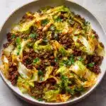 Ground Beef and Chopped Cabbage Recipe