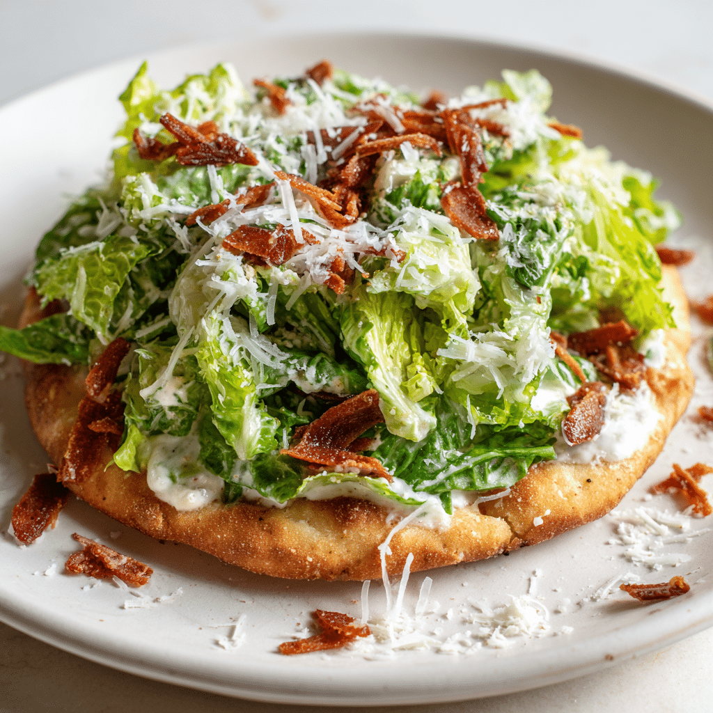 Smash Chicken Caesar Tacos Recipe - Recipe Image