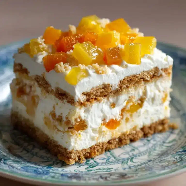 Pineapple Carrot Cream Cake : Moist & Tropical Recipe