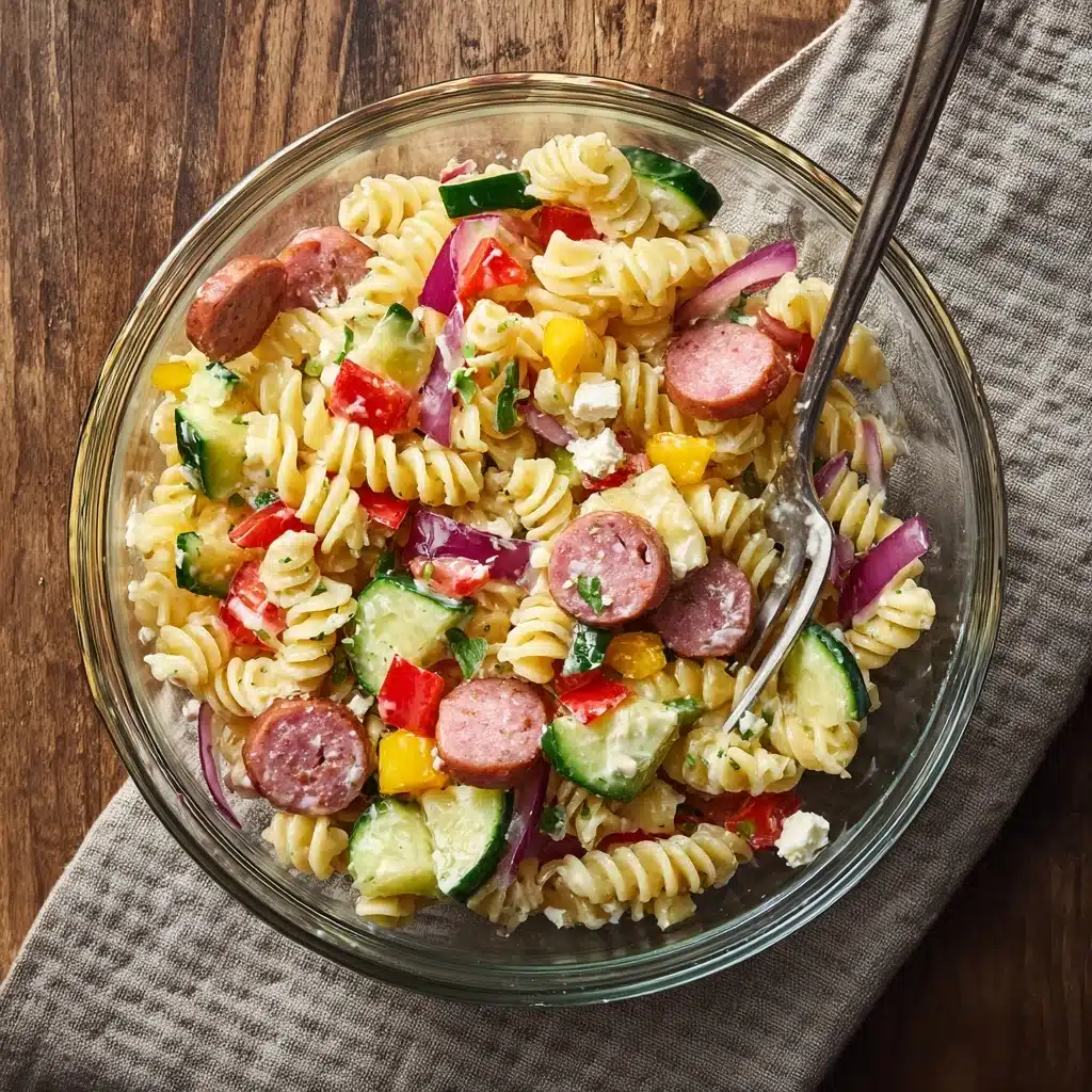 High Protein Italian Pasta Salad Recipe