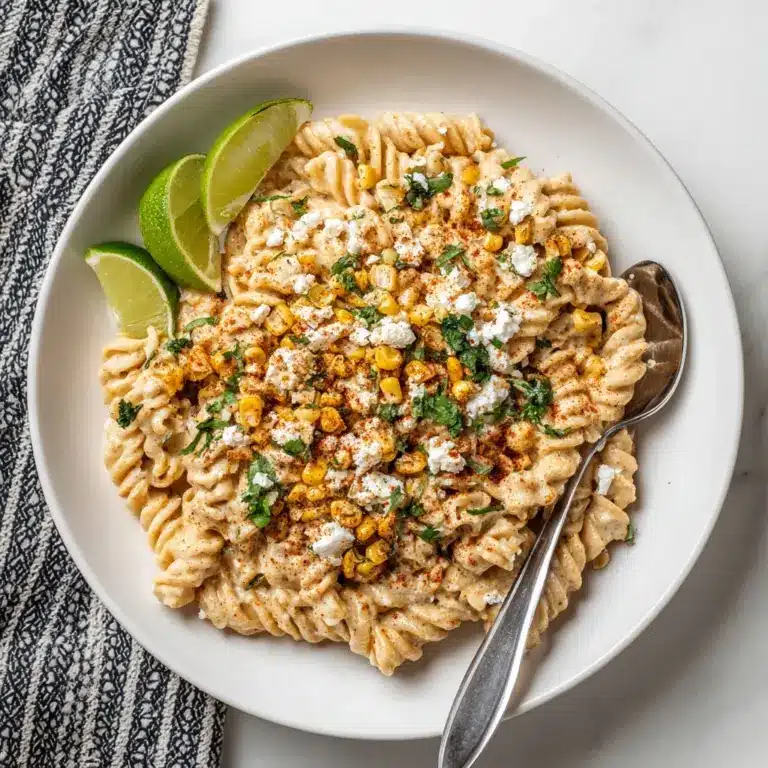 Mexican Street Corn Pasta Salad Recipe
