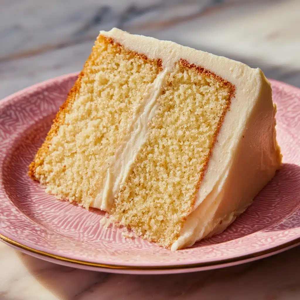 Soft Vanilla Cake Recipe