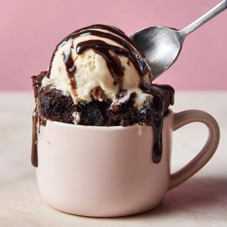 Microwave Mug Brownie Recipe